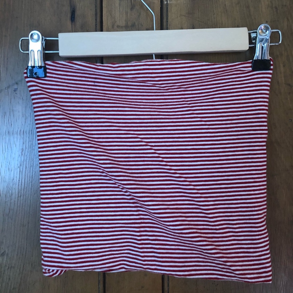 Striped Brandy Melville Tube Top
